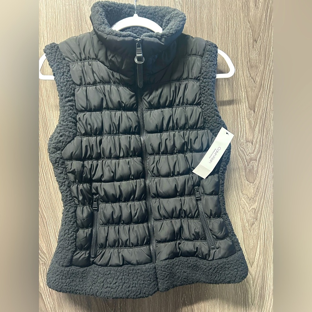 Calvin Klein Black Puffer Vest